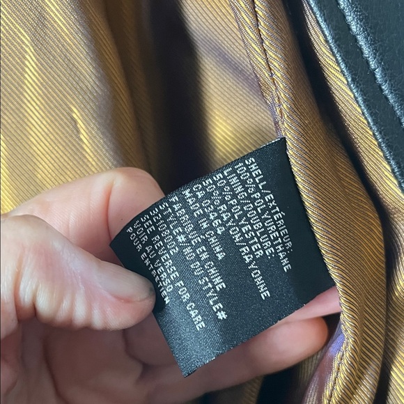 Ricki's Sleek Pleather Black Jacket - Picture 8 of 9